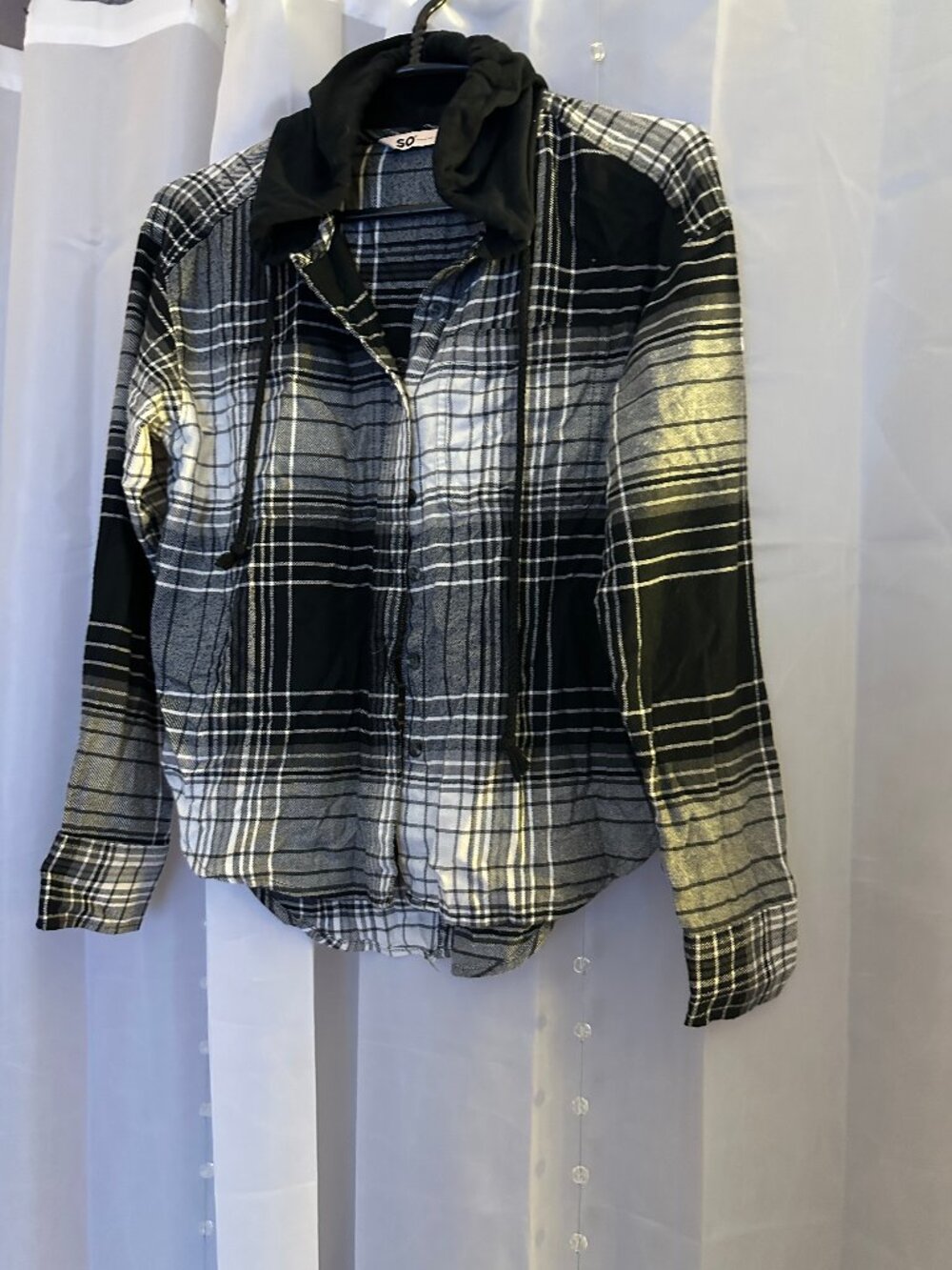 Flannel Shirt with hoodie is a. must have for Fall